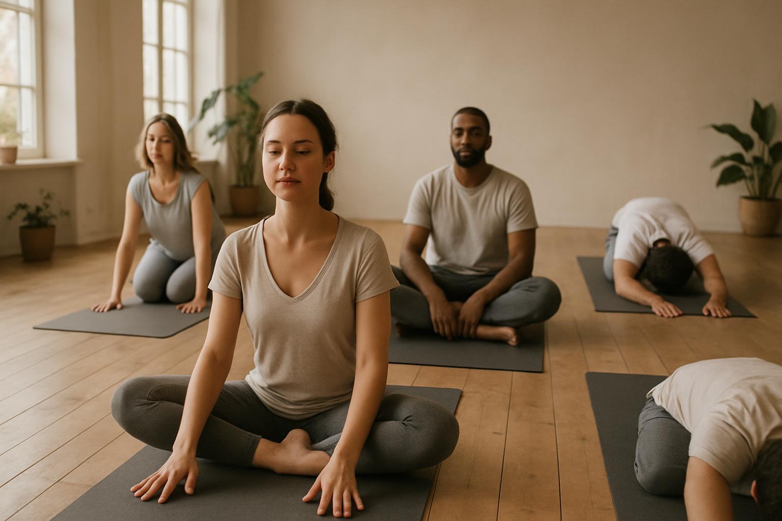 Hatha Yoga class
